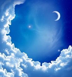 Uzay ve Gece gergi tavan modelleri